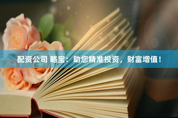配资公司 略宝：助您精准投资，财富增值！
